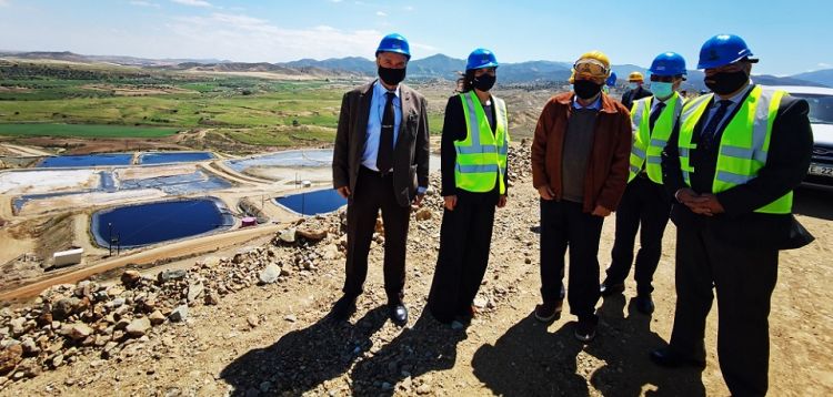  Η Υπουργός Βιομηχανίας κατά την επίσκεψή της στη Hellenic Minerals, μια σύγχρονη και περιβαλλοντικά φιλική μονάδα παραγωγής νικελίου στη Σκουριώτισσα