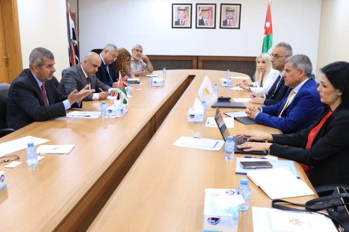 Συνάντηση με Υπουργό  Ενέργειας και Ορυκτών Πόρων Δρ. Saleh Ali Al-Kharabsheh