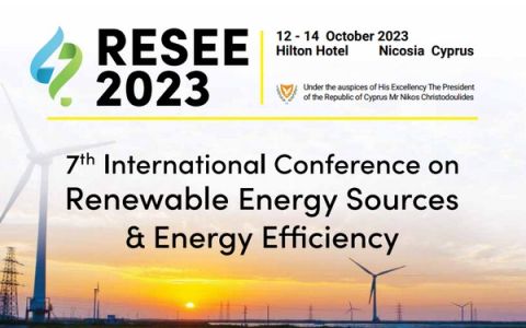 Ξεκινά αύριο το 7ο Διεθνές Συνέδριο για Ανανεώσιμες Πηγές Ενέργειας και Ενεργειακή Απόδοση (RESEE2023)